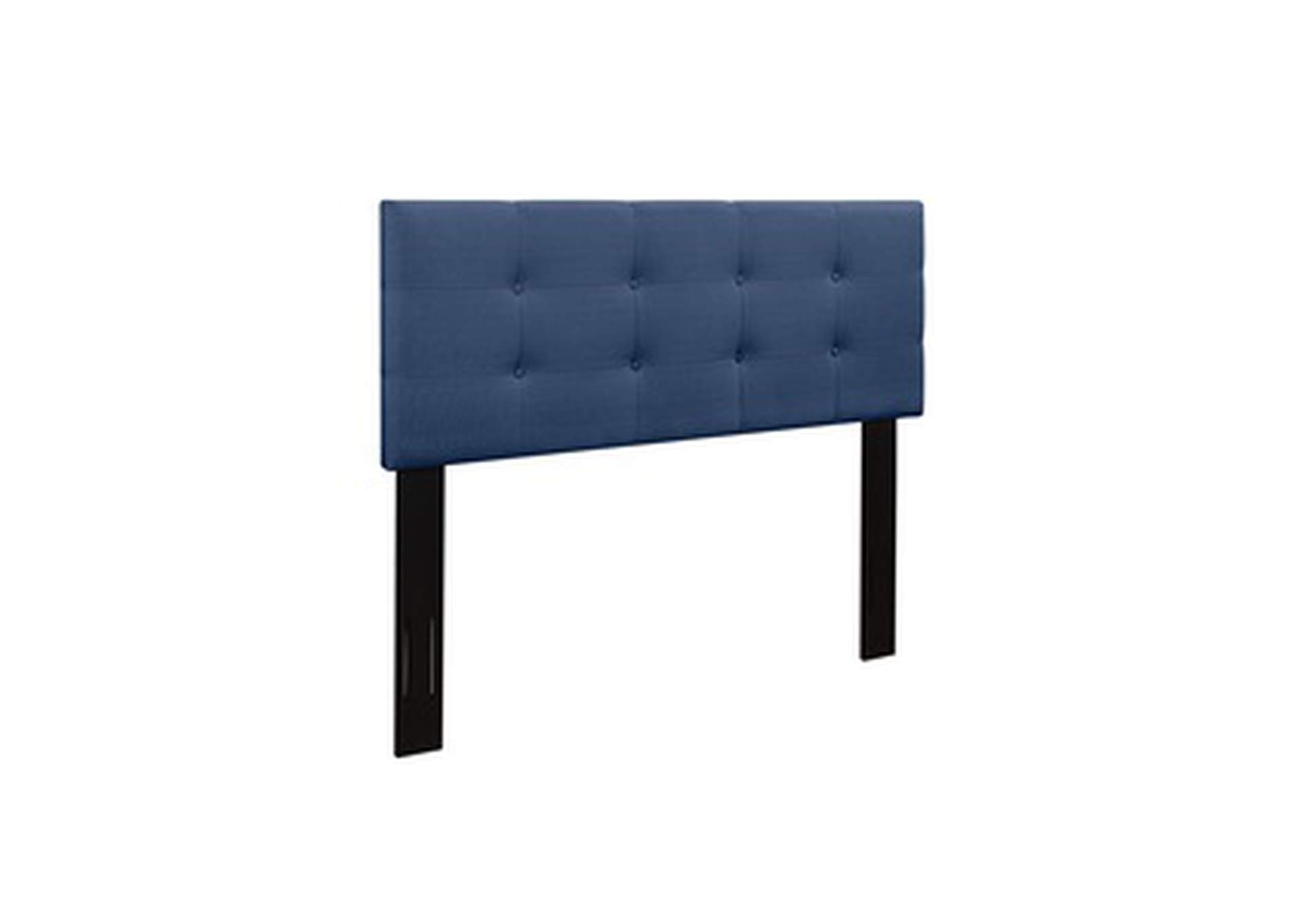 Blue Fabric King Headboard Only W/Blue Fabric,3A,Homelegance