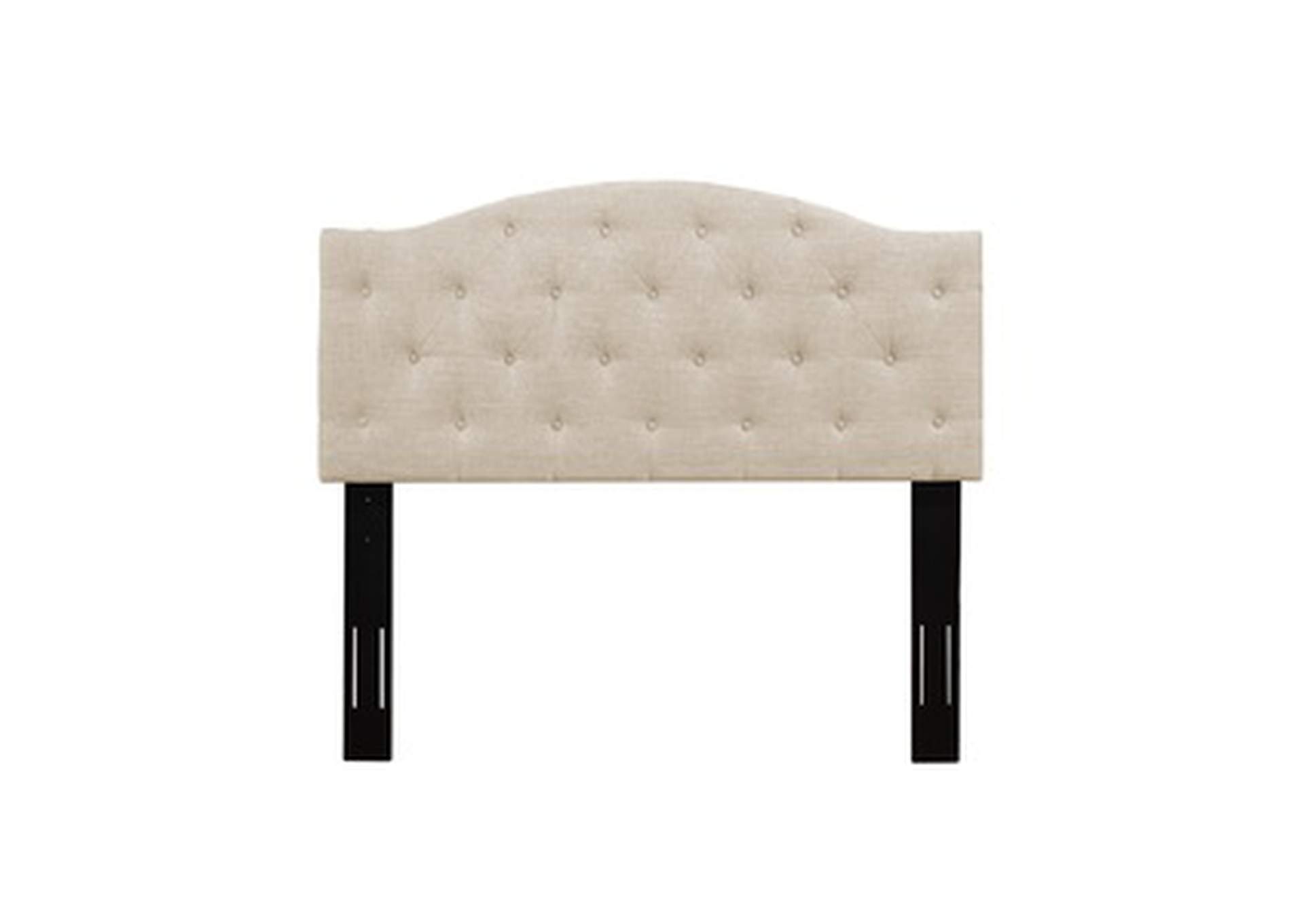 Beige Fabci Queen Headboard Only W/Beige Fabric,3A,Homelegance