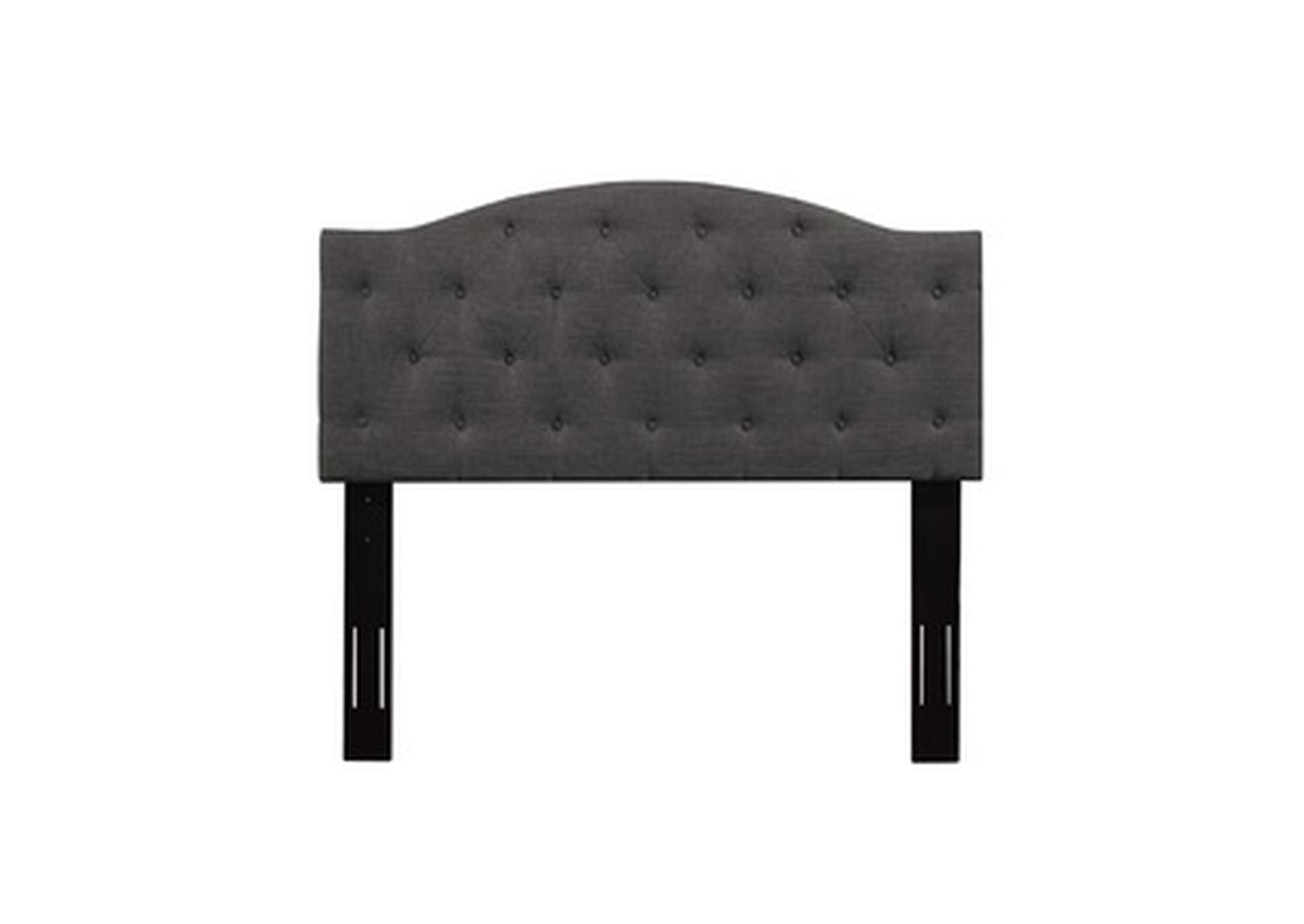 Dark Grey King Headboard Only W/Dark Grey,3A,Homelegance