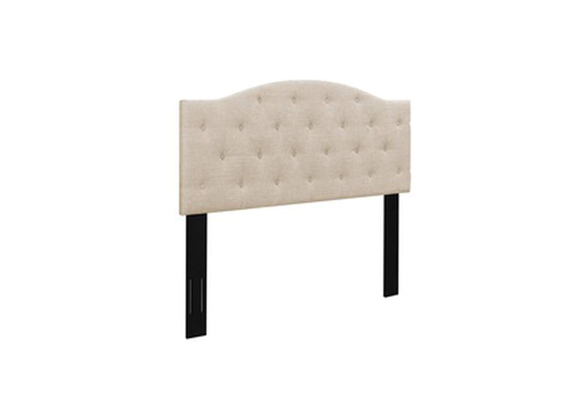 Beige Fabric Twin Headboard Only W/Beige Fabric,3A,Homelegance