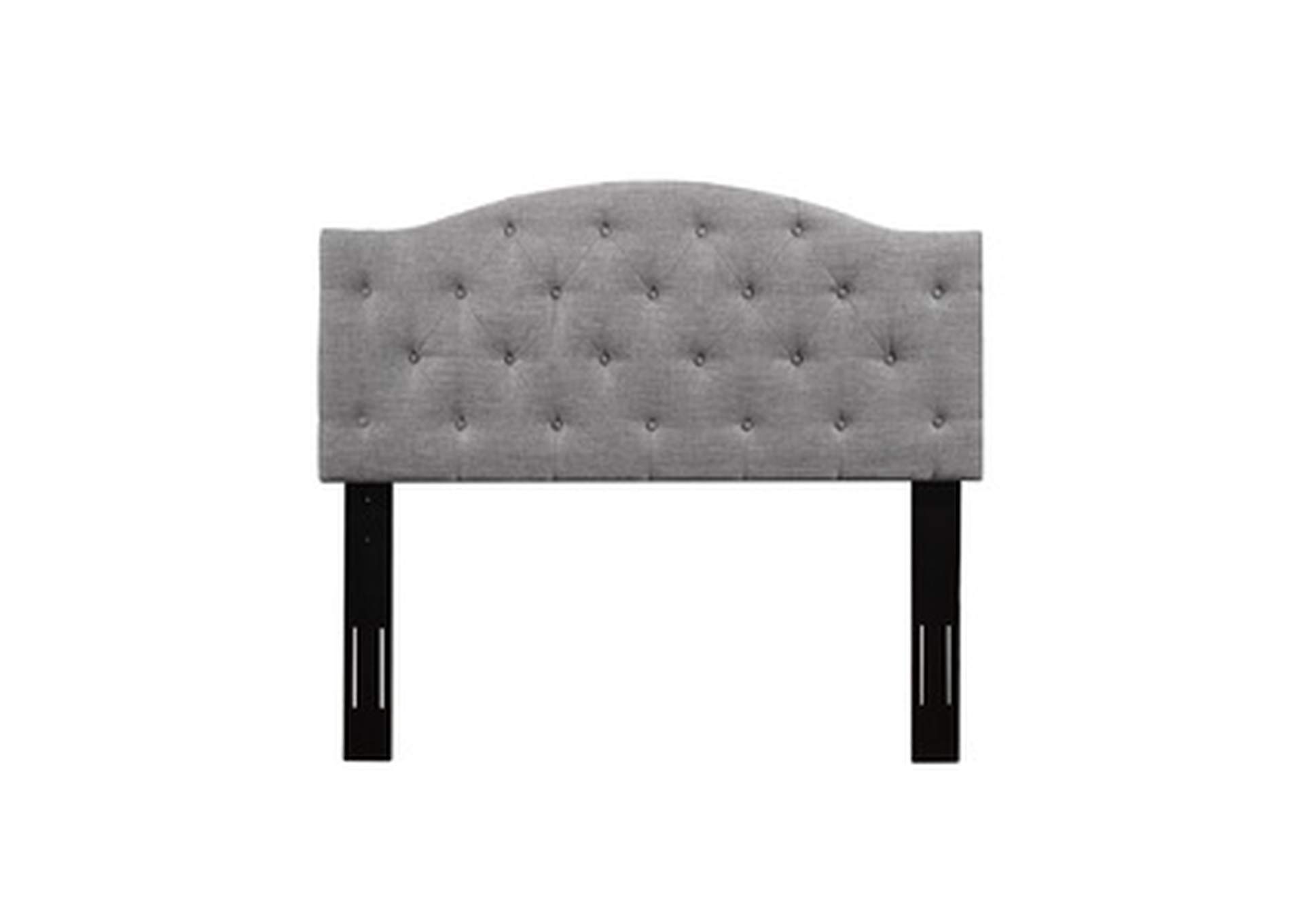 Grey Fabric Twin Headboard Only W/Grey Fabric,3A,Homelegance