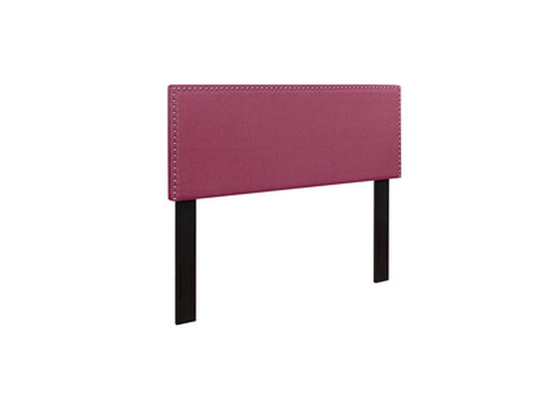 Pink Fabric Queen Headboard Only W/Pink Fabric,3A,Homelegance