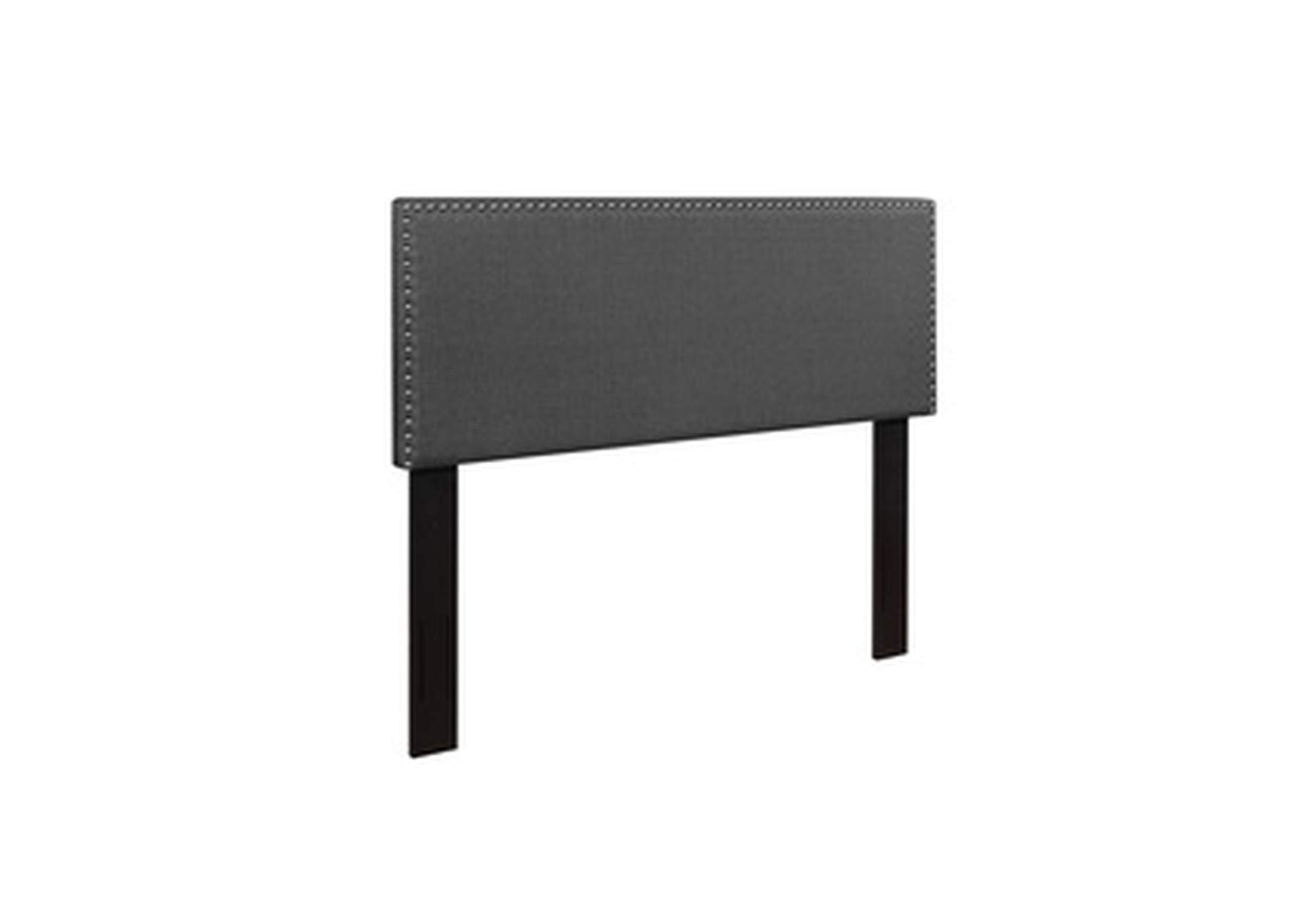Dark Grey Twin Headboard Only W/Dark Grey,3A,Homelegance