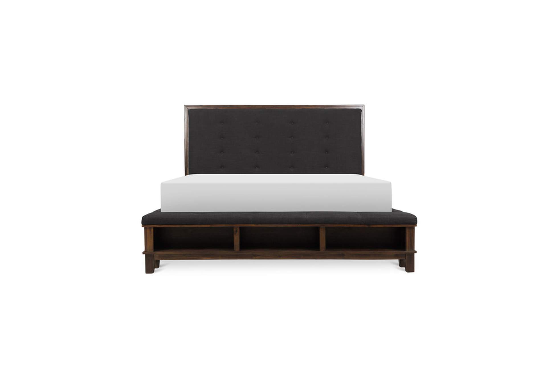 Brown Upohlstered Headboard Queen Brown Upohlstered Headboard,Homelegance