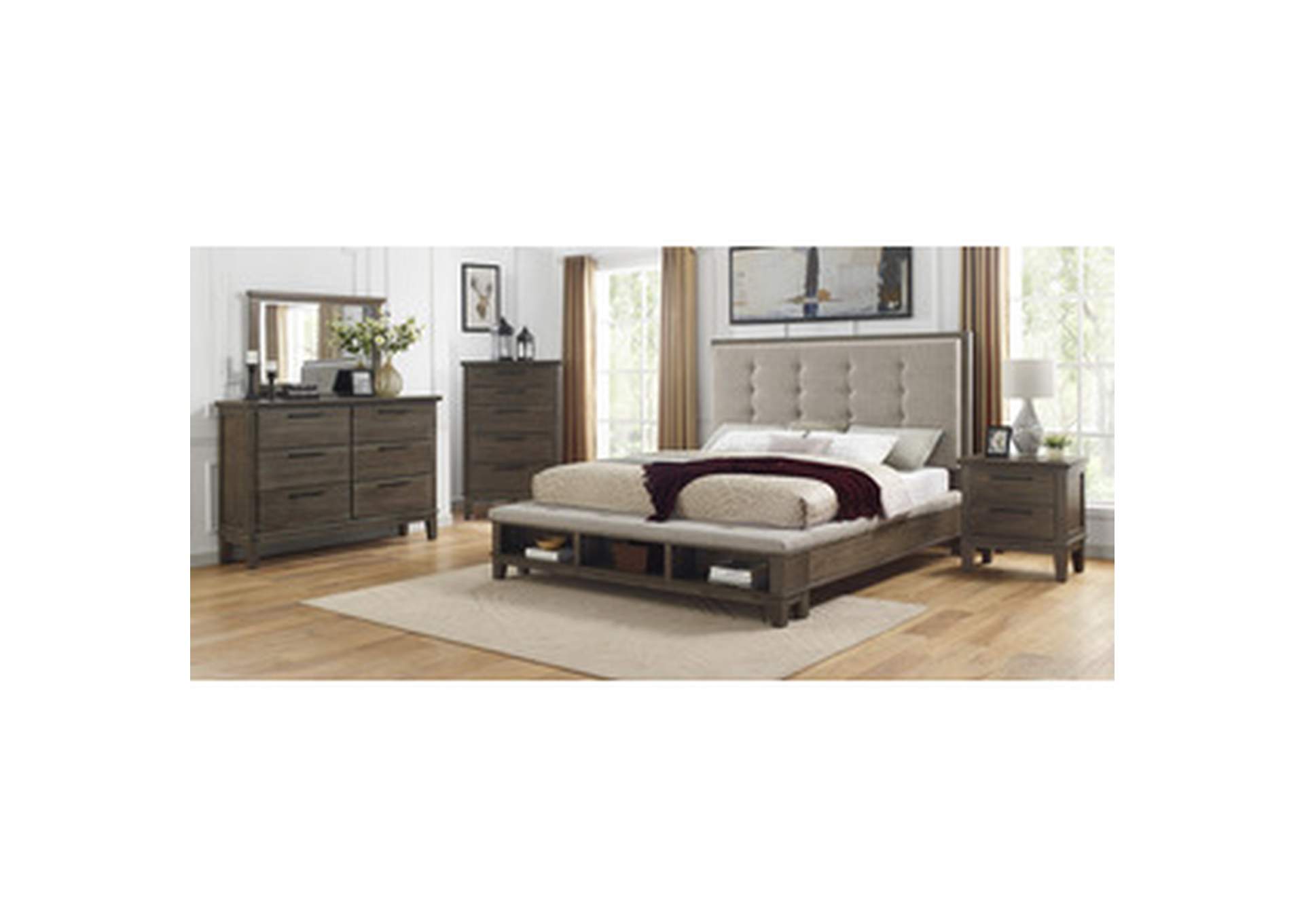 5 Piece Queen Bedroom Set,Homelegance