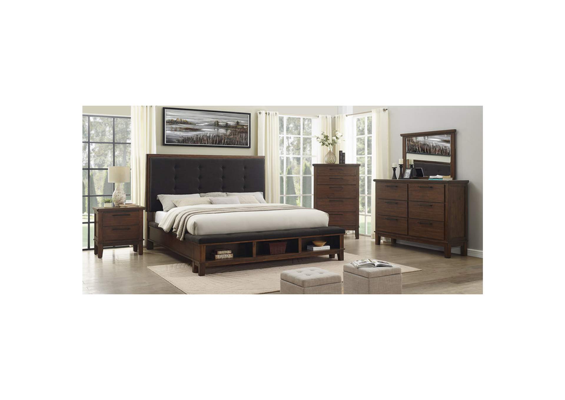 Queen Bed,Homelegance