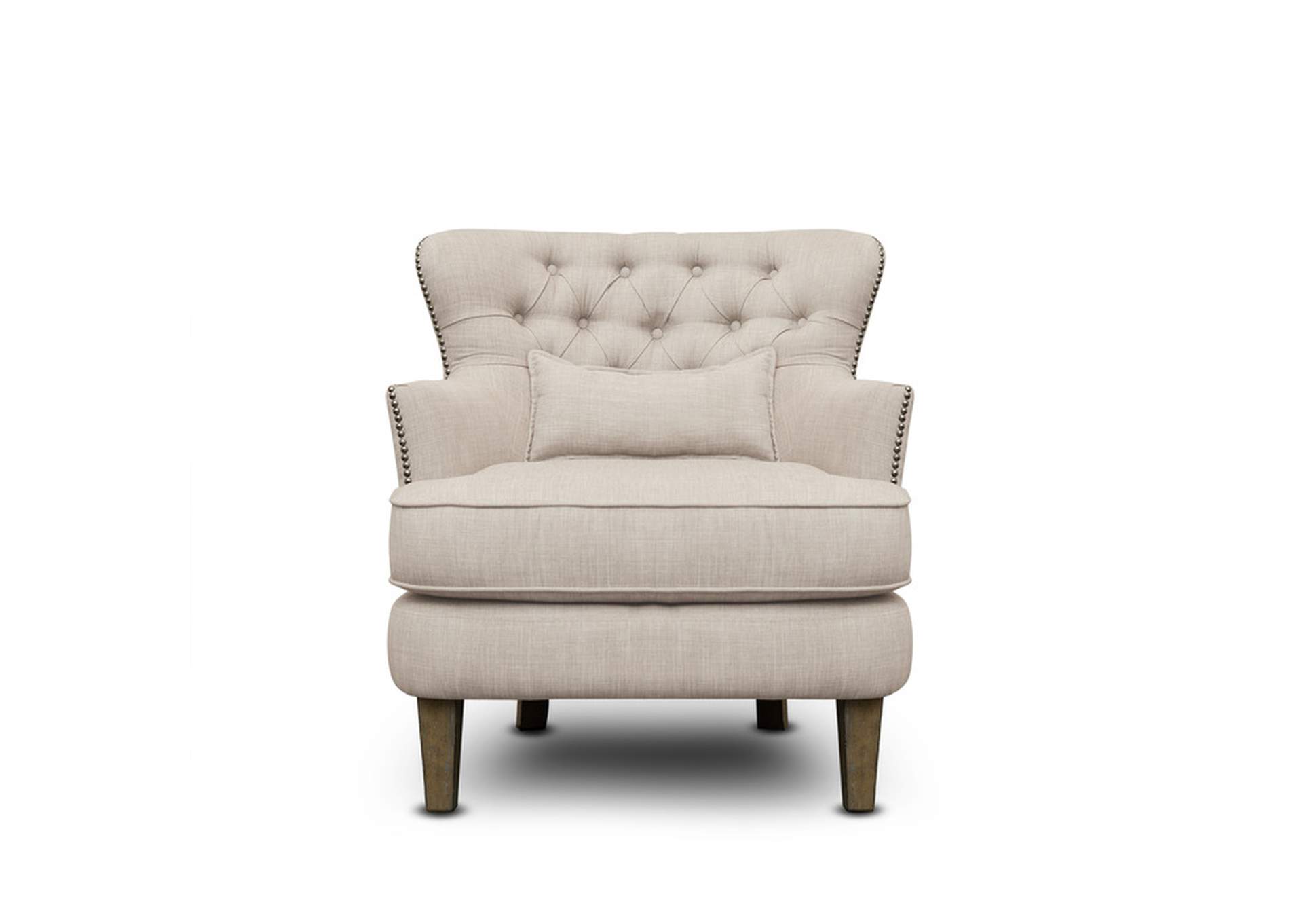 Accent Chair With Kidney Pillow,3A,Homelegance