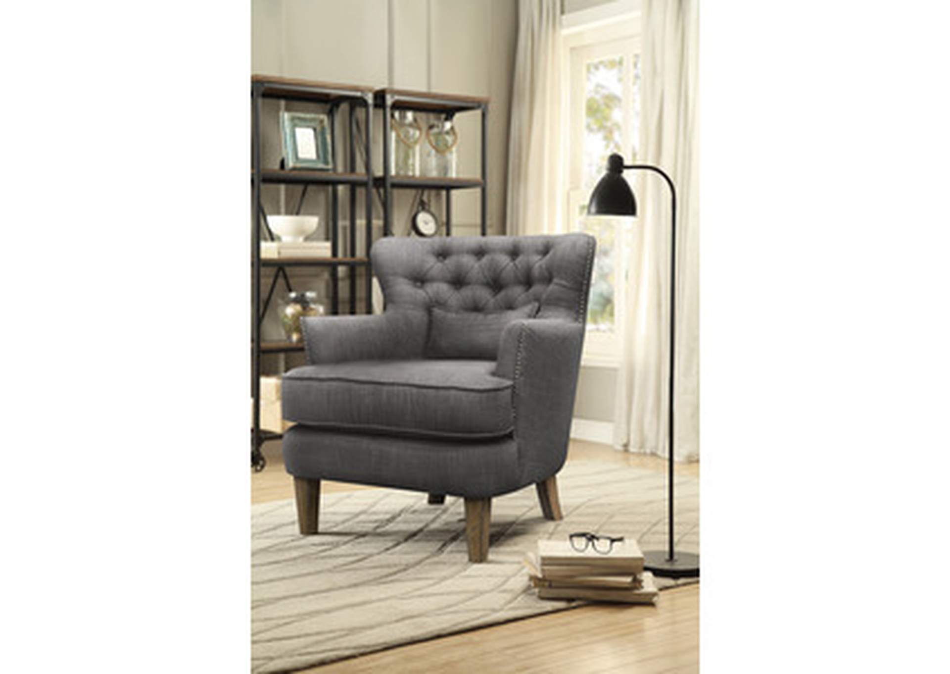 Accent Chair With Kidney Pillow,3A,Homelegance
