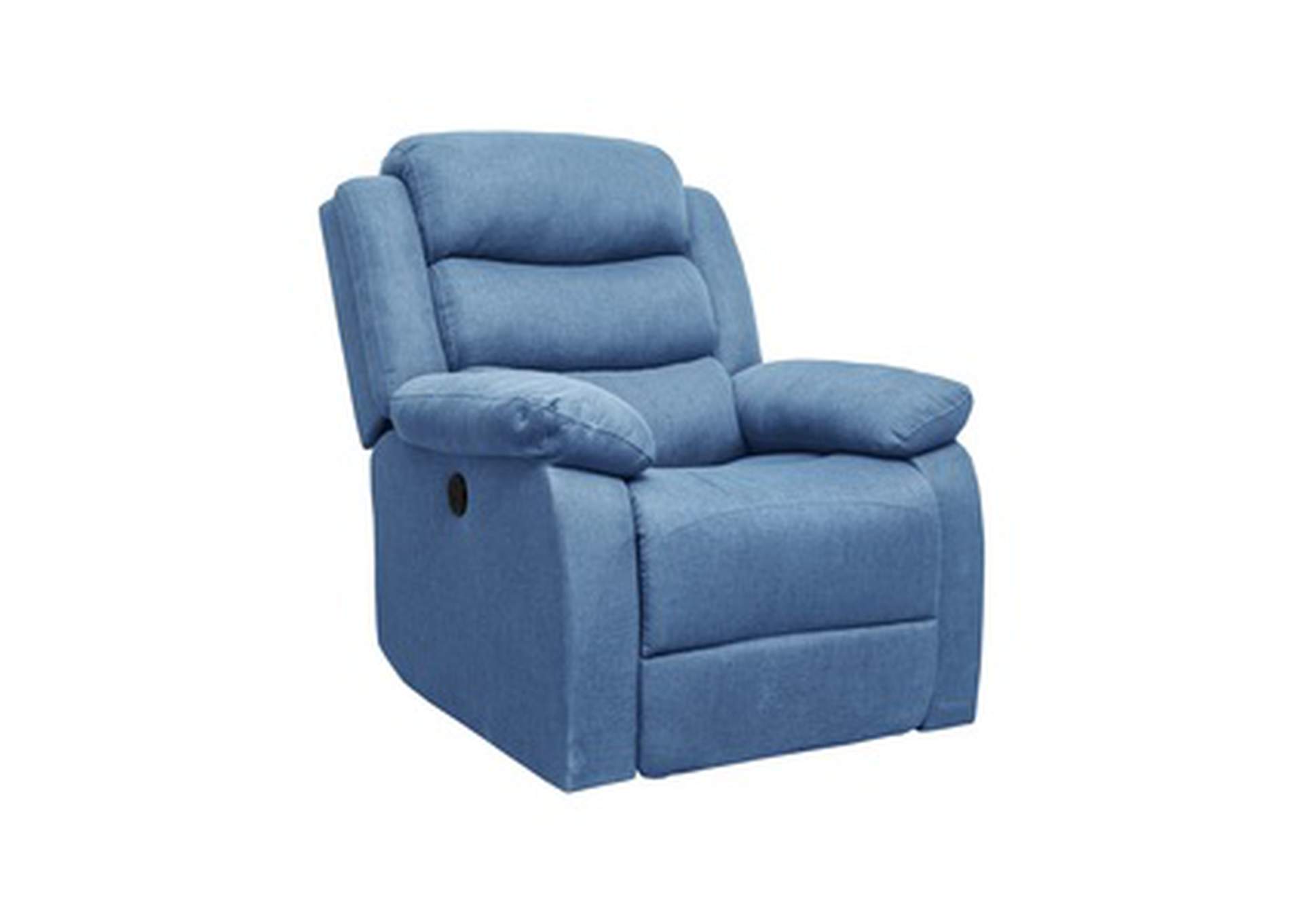 Power Reclining Chair W/Usb Charging Box,Homelegance