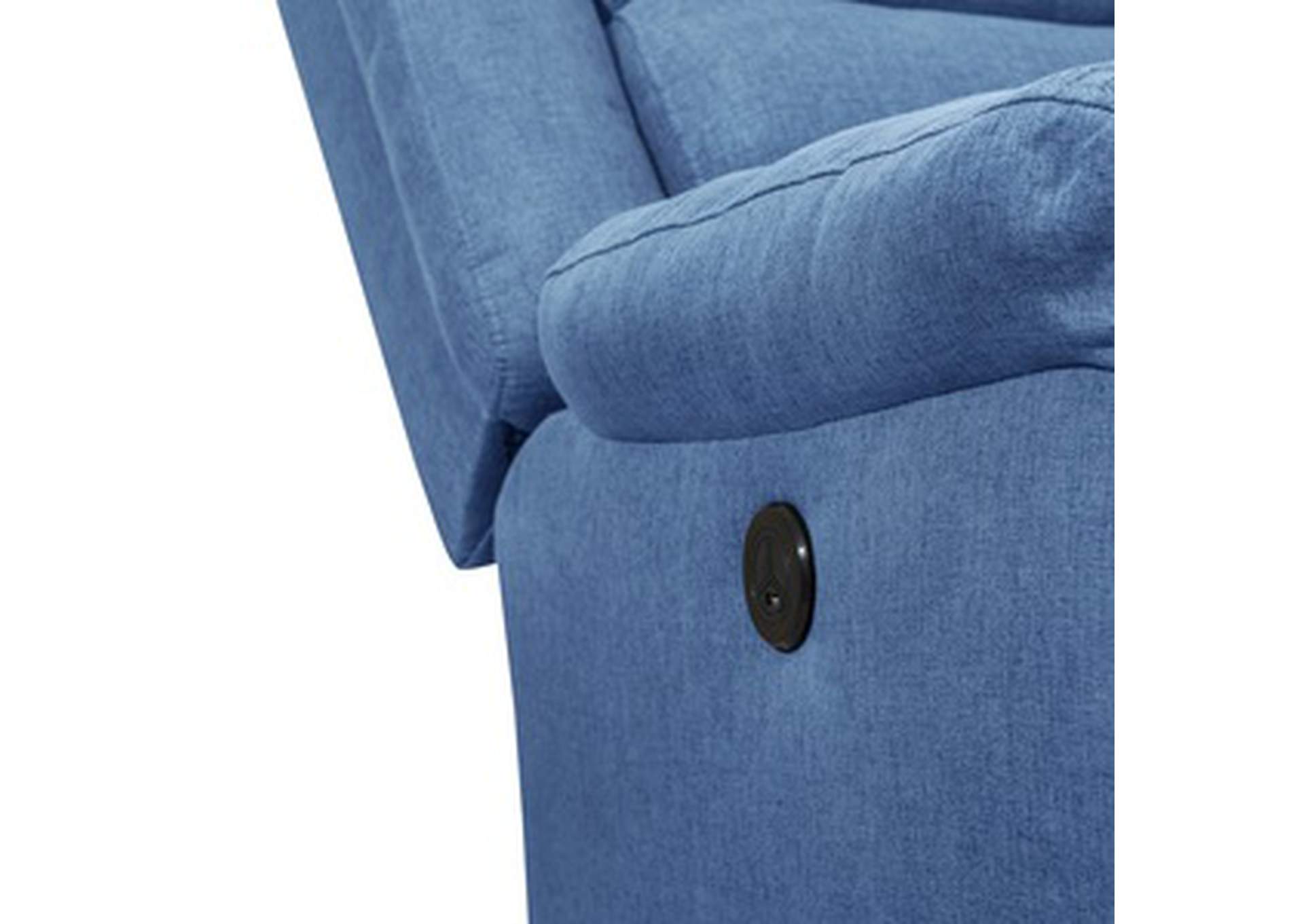 Power Reclining Chair W/Usb Charging Box,Homelegance
