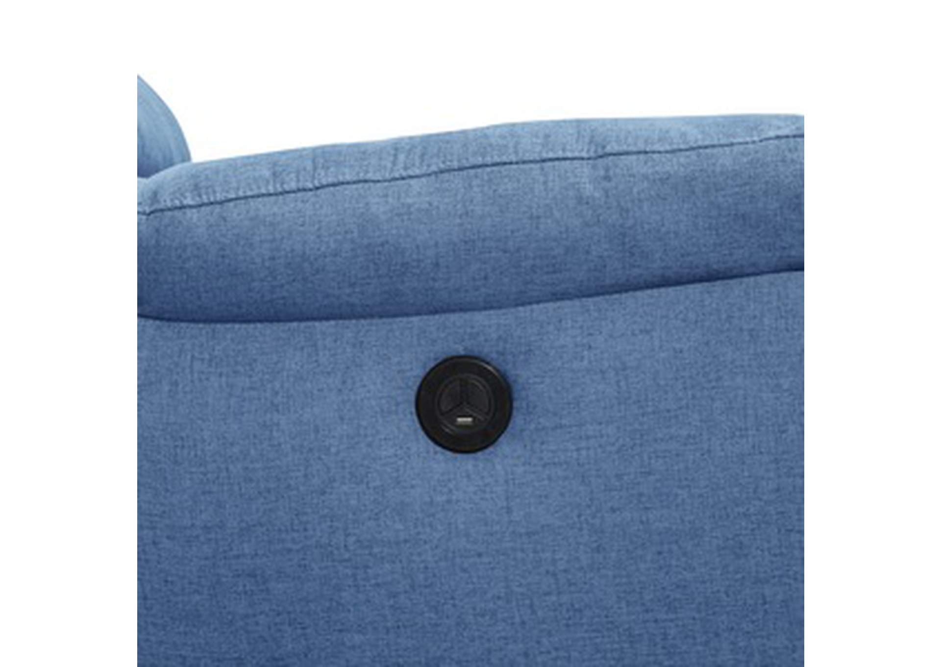 Power Reclining Chair W/Usb Charging Box,Homelegance