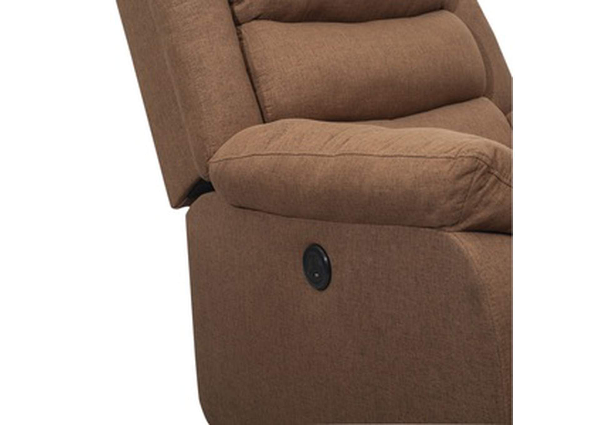 Power Reclining Chair W/Usb Charging Box,Homelegance