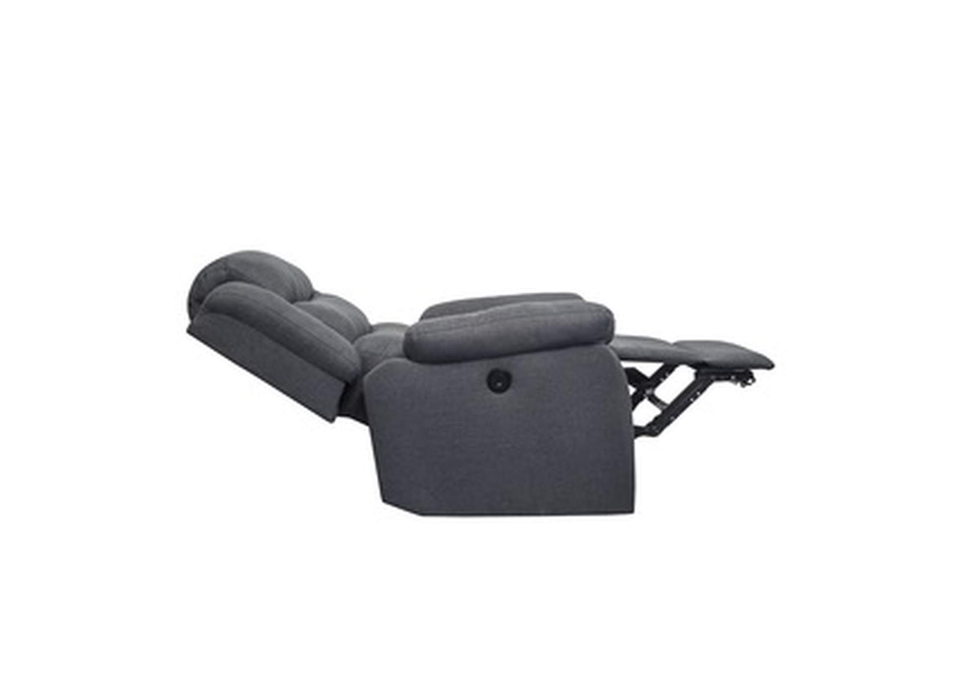 Power Reclining Chair W/Usb Charging Box,Homelegance