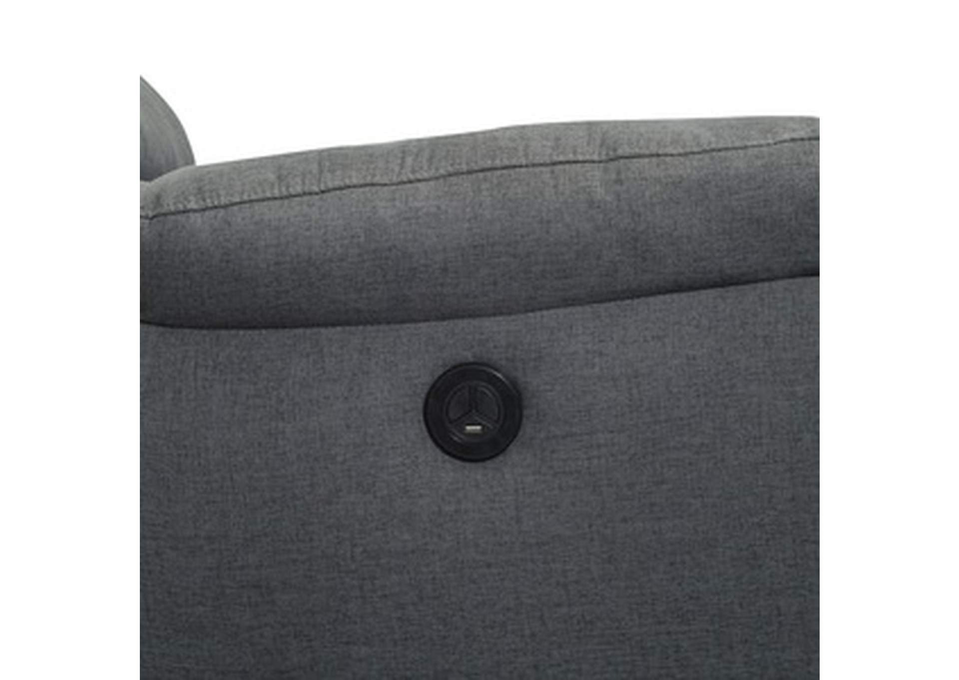 Power Reclining Chair W/Usb Charging Box,Homelegance