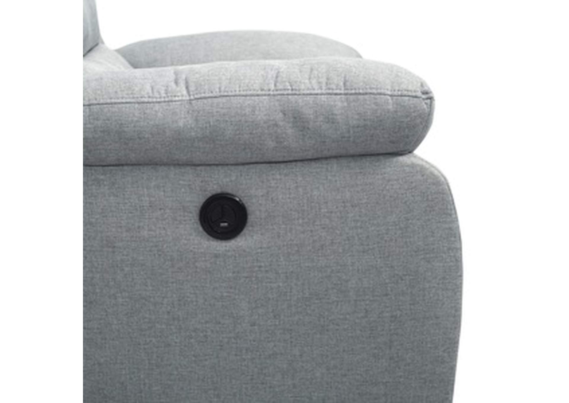 Power Reclining Chair W/Usb Charging Box,Homelegance