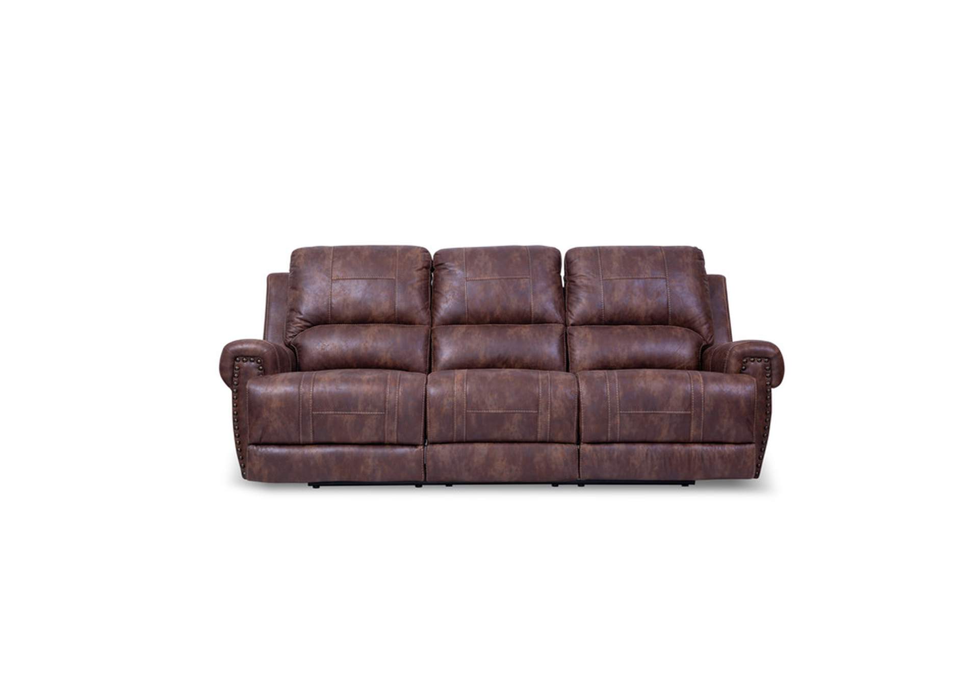 Brw Polish Double Reclining Sofa,Brw Polish Microfiber,Homelegance