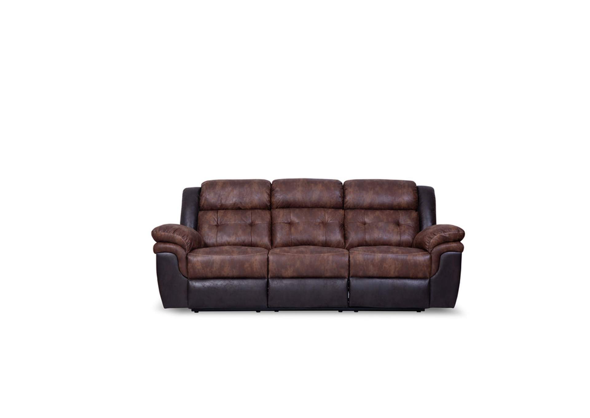 Motion Sofa, Polished Microfiber,Homelegance