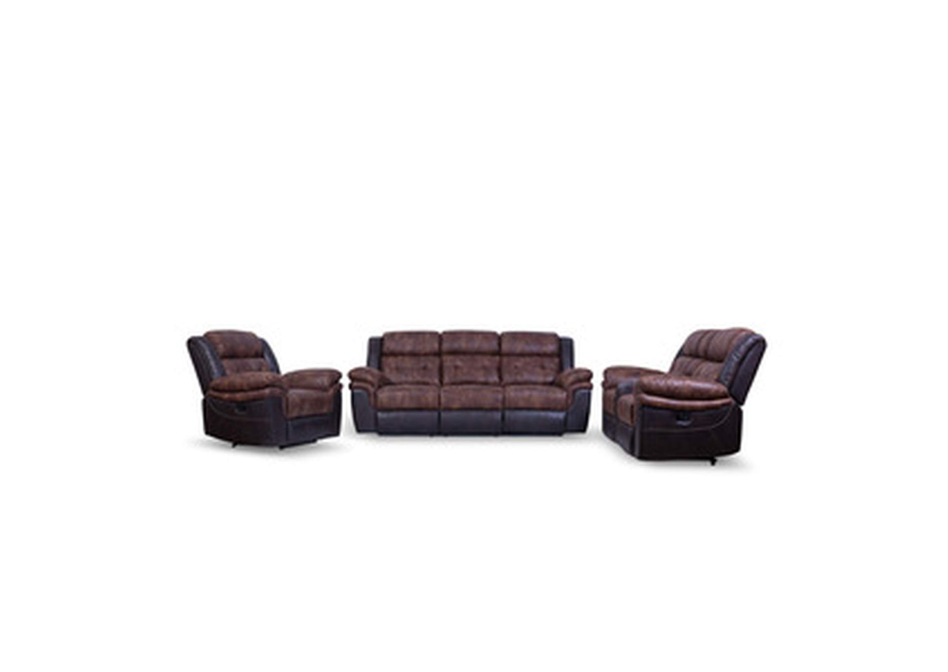 Motion Sofa, Polished Microfiber,Homelegance