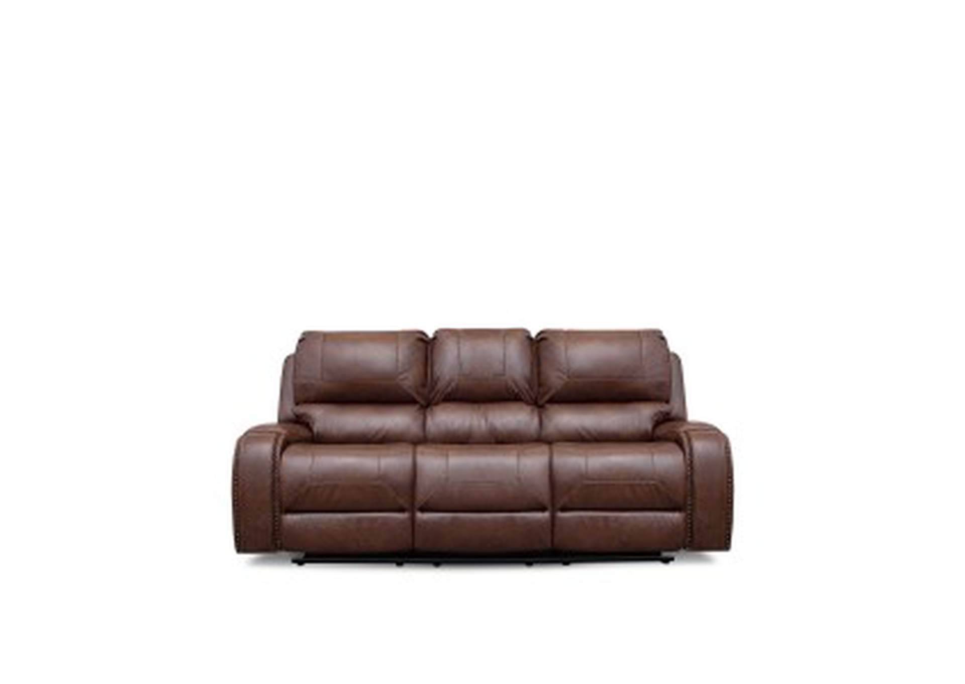 Double Reclining Sofa W/Drop-Down Cup Holders,Homelegance