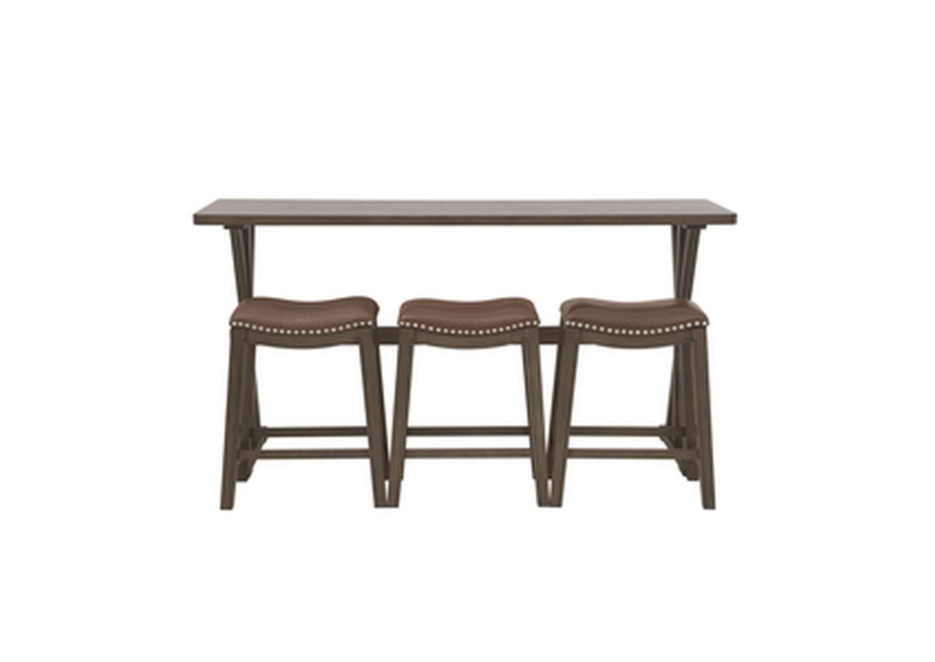 72"L Counter Height Table, 3A,Homelegance
