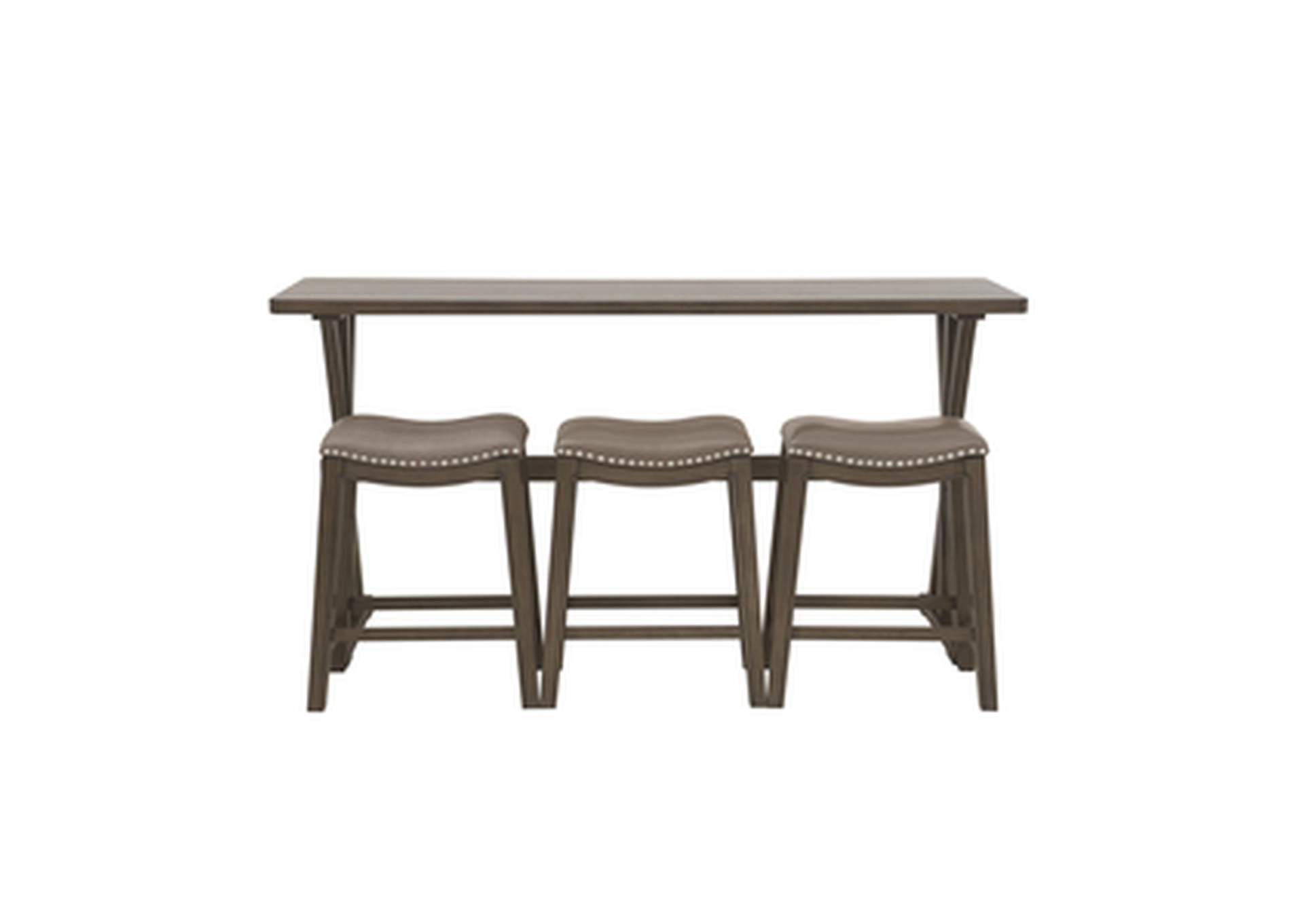 72"L Counter Height Table, 3A,Homelegance