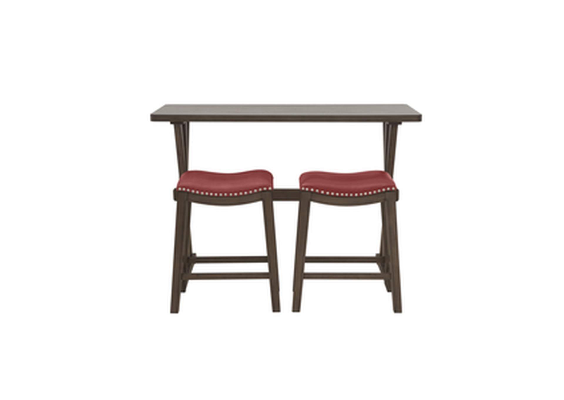 54"L Counter Height Table, 3A,Homelegance
