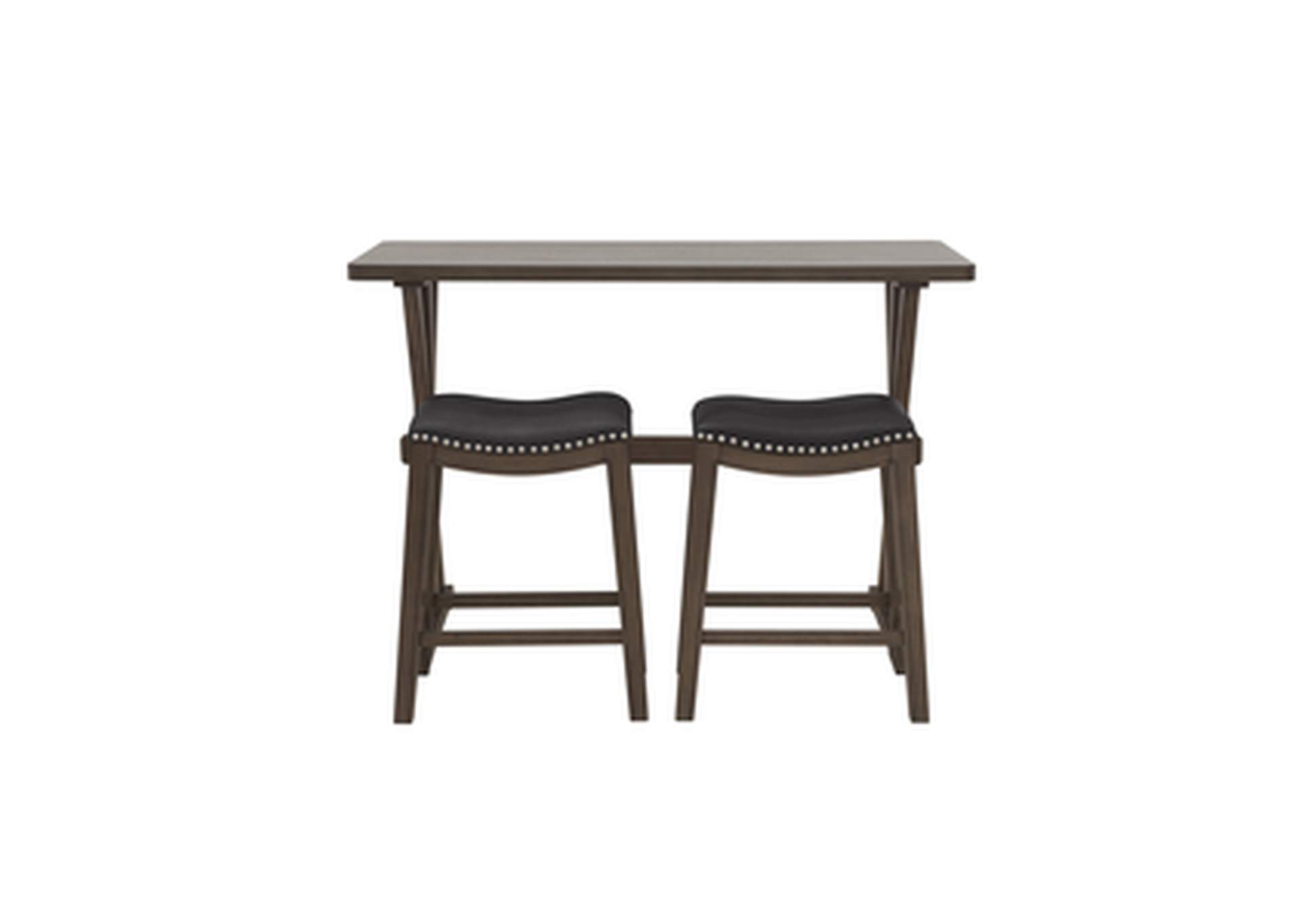54"L Counter Height Table, 3A,Homelegance