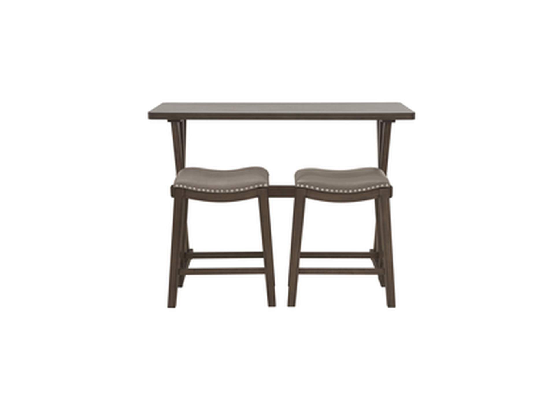 54"L Counter Height Table, 3A,Homelegance