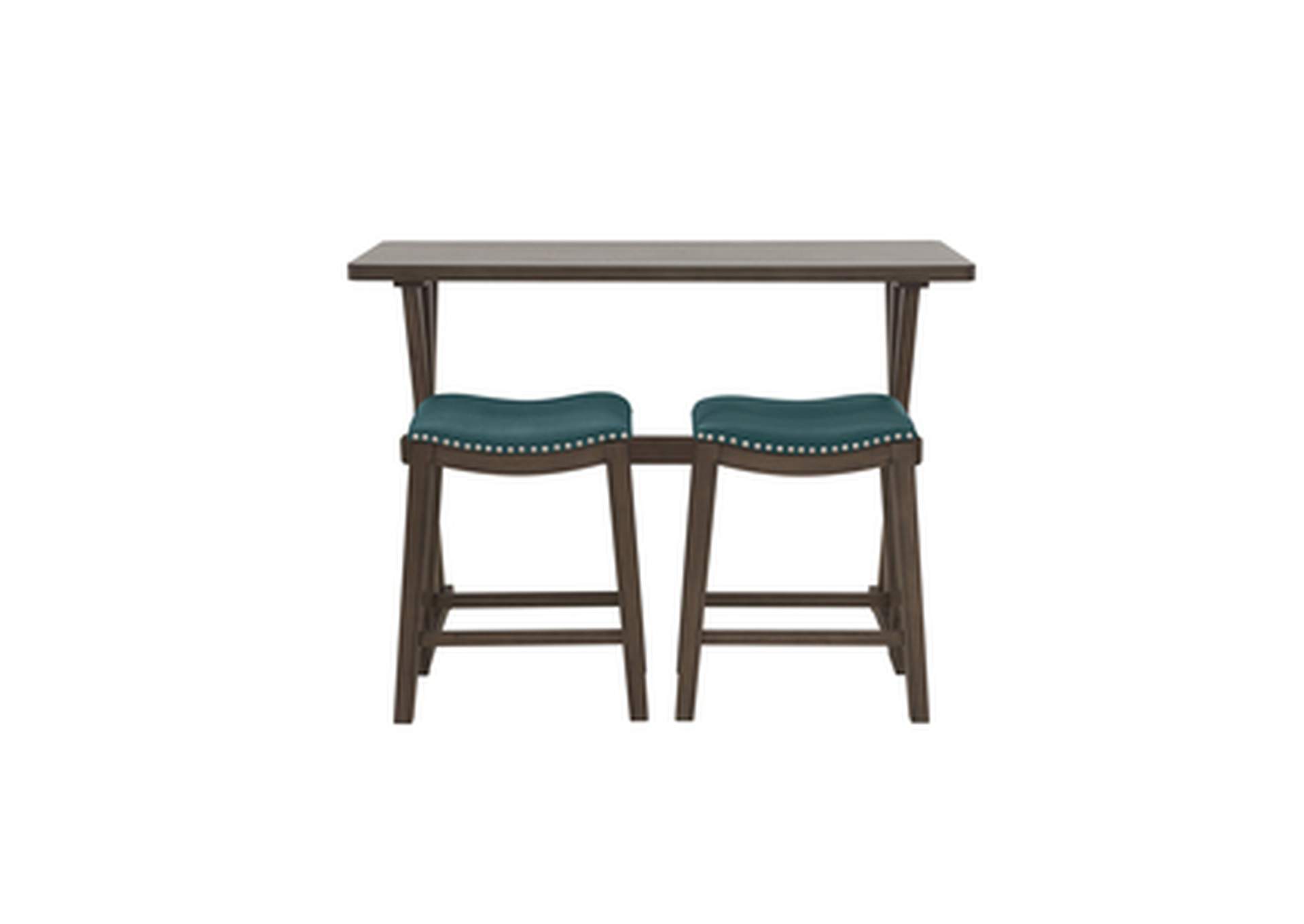 54"L Counter Height Table, 3A,Homelegance