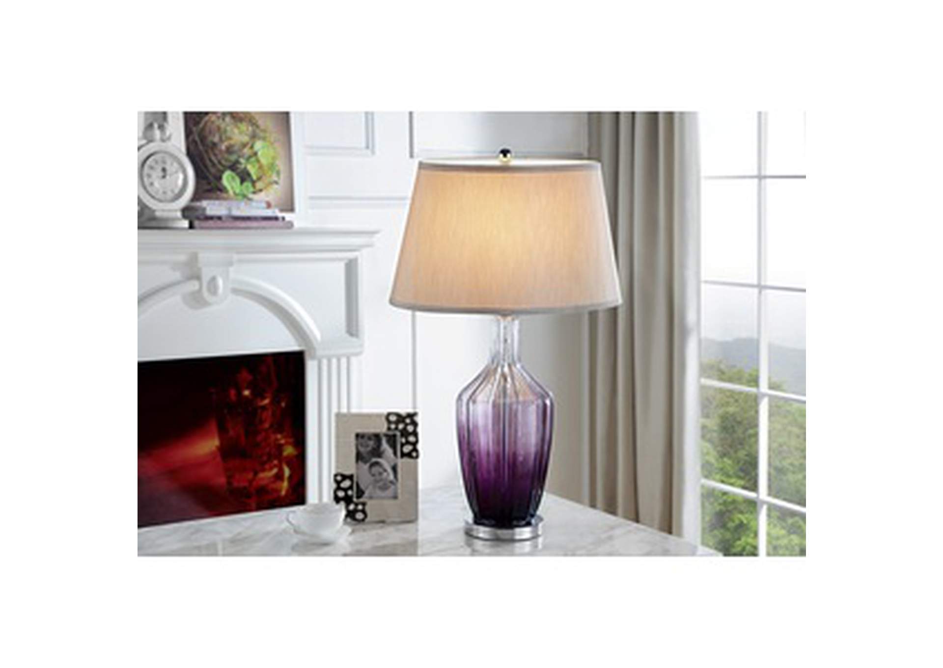 30.5"H Larissa Table Lamp,Homelegance