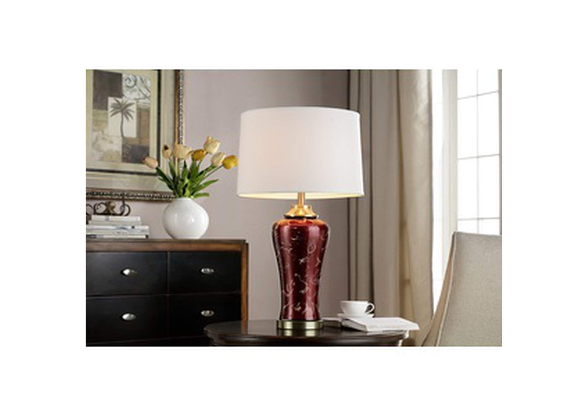 30"H Deimos Table Lamp,Homelegance