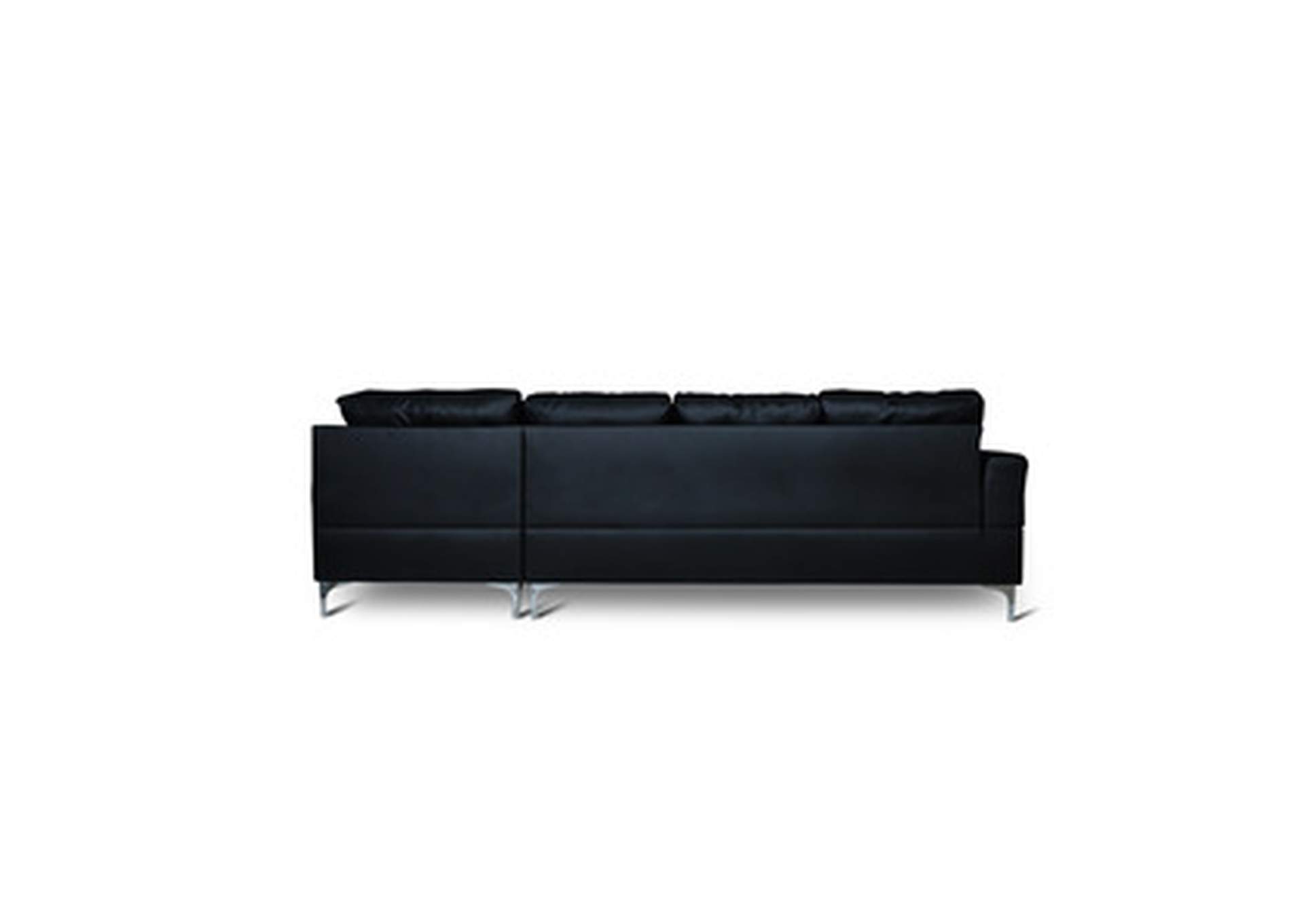 Sectionals 3-Piece Sectional With Right Chaise And Ottoman,Homelegance