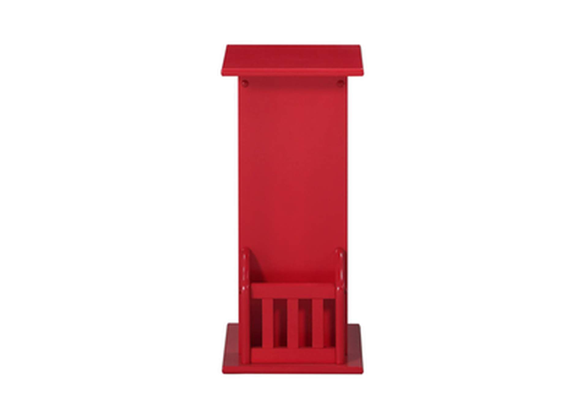 Red Snack Table In Red, 3A,Homelegance