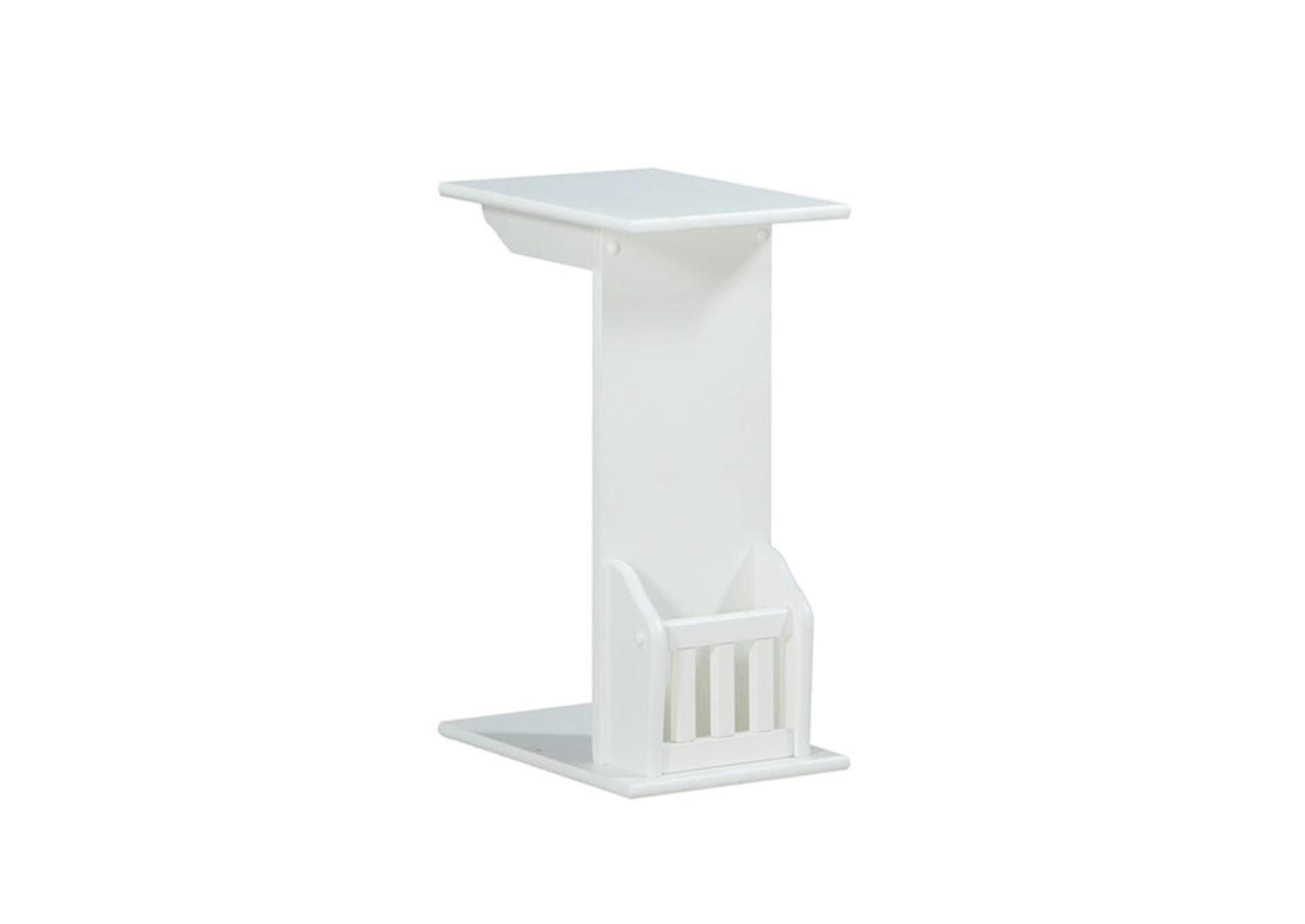 White Snack Table In White, 3A,Homelegance