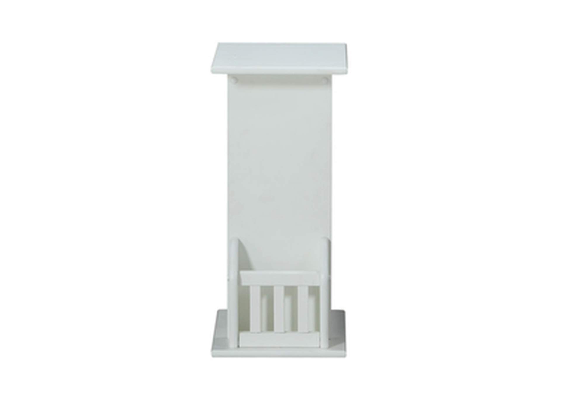 White Snack Table In White, 3A,Homelegance