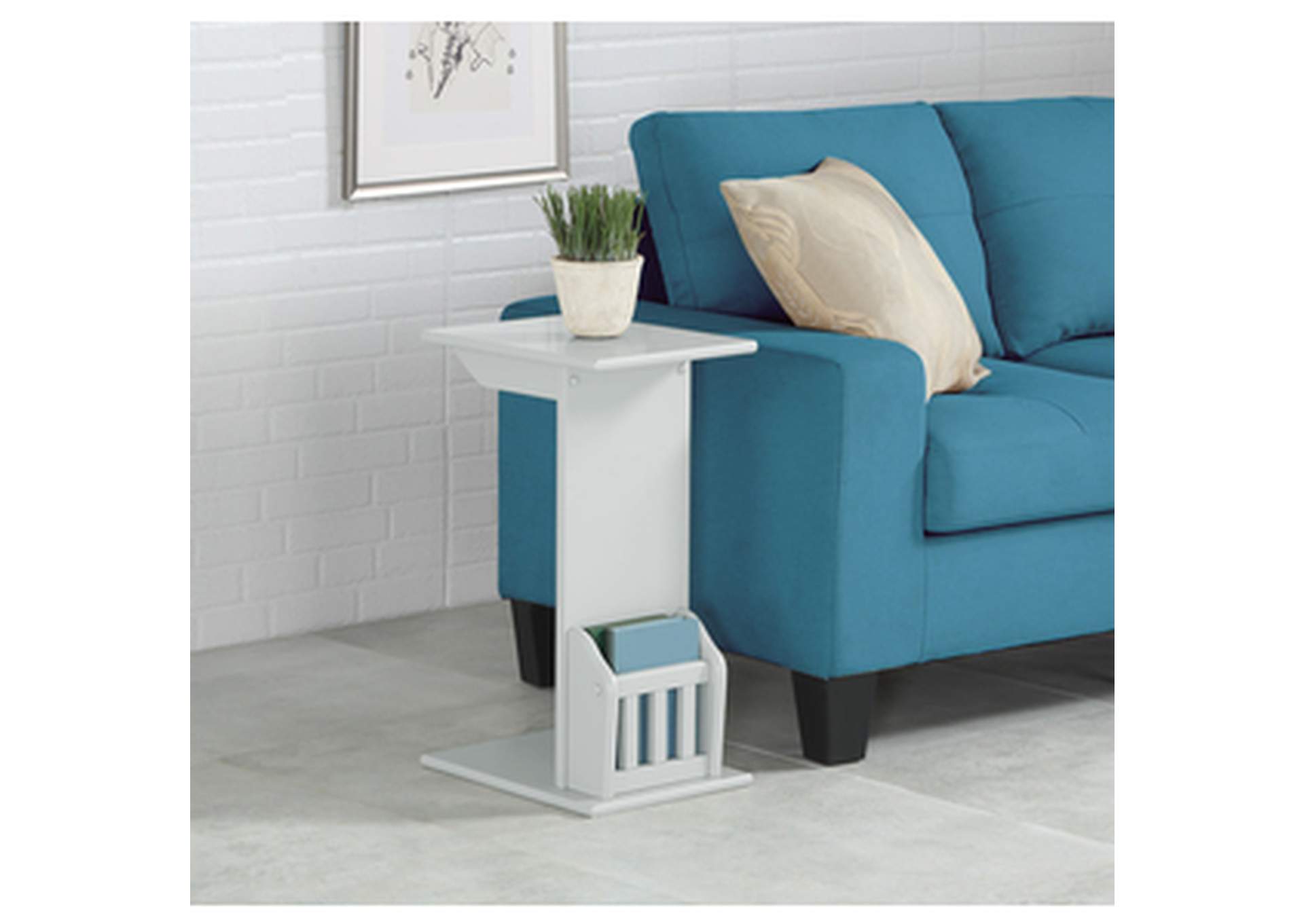 White Snack Table In White, 3A,Homelegance