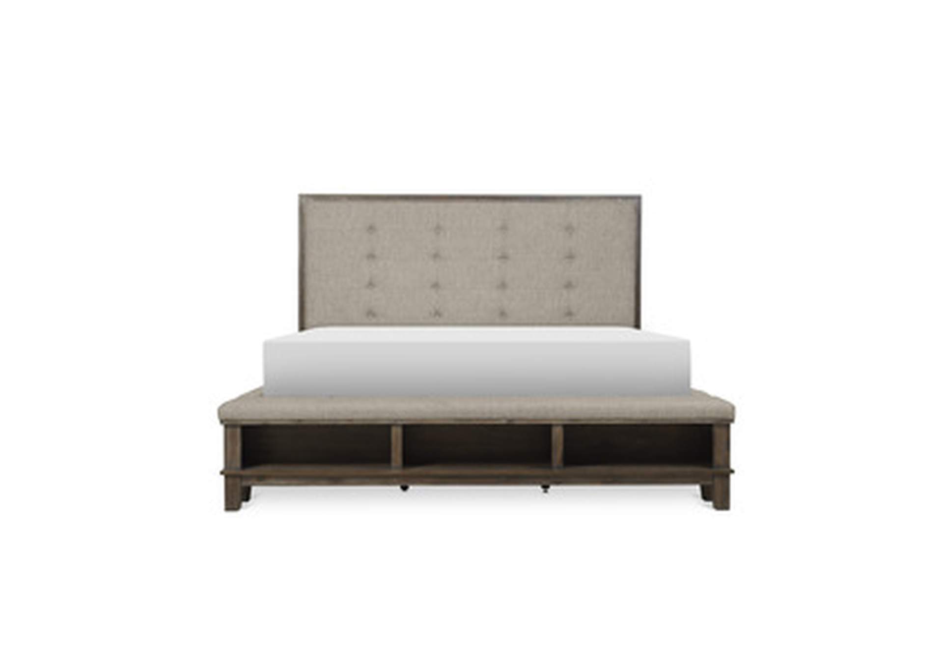 Gray Upohlstered Headboard Queen Gray Upohlstered Headboard,Homelegance