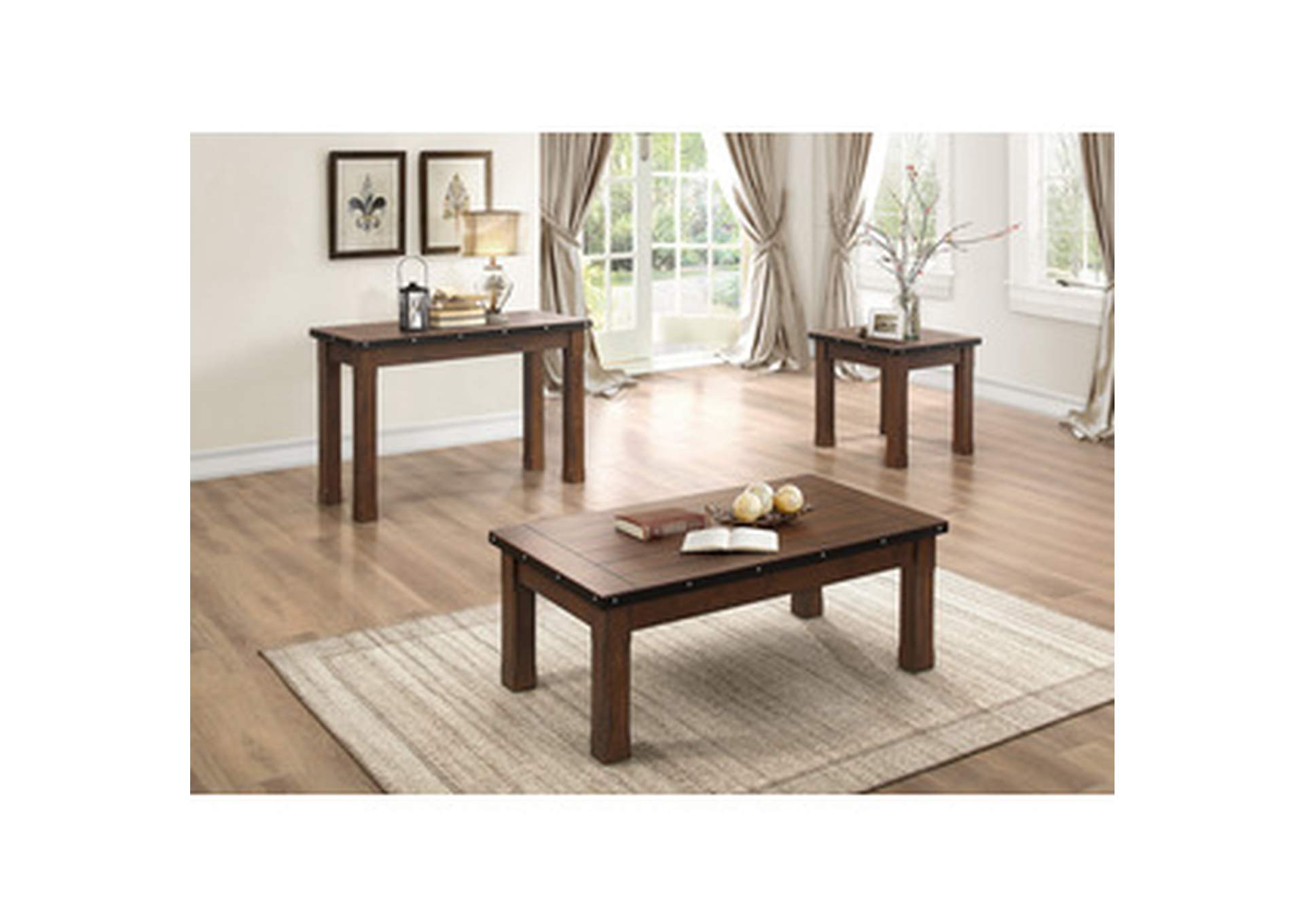 Schleiger Sofa Table,Homelegance