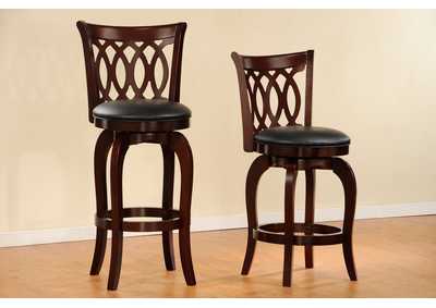 Image for Swivel Pub Dining Chair; Chry Fin; 1Pc