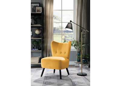 Image for Yellow Accent Chair
