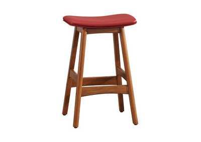 Image for Ride Counter Height Stool, Matt Red