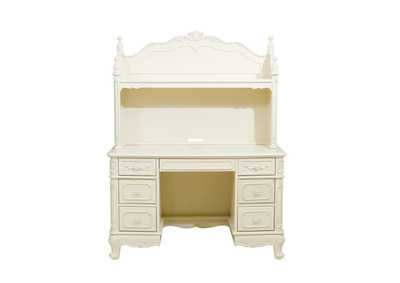 Image for White Writing Desk With Hutch
