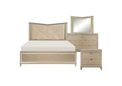 Bijou 4 Piece Queen Bedroom Set