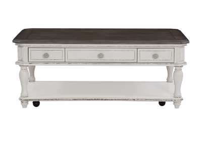 Image for Willowick White Cocktail Table