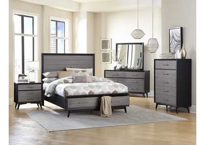 Image for Dresser,Grey&Blk (2-Tone)
