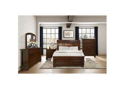 Image for Queen Platform Bed With Footboard Storage