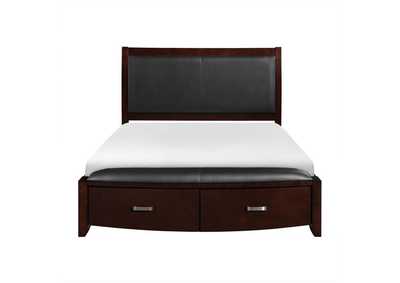 Image for Lyric California King Sleigh Platform Bed With Footboard Storage