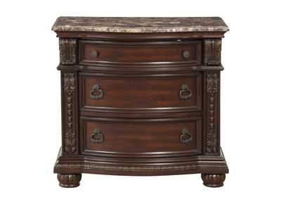 Image for Cavalier Night Stand, Marble Top