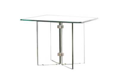 Image for Square End Table Glass Top, Tempered