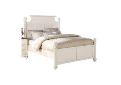 Image for White Eastern King Platform Bed
